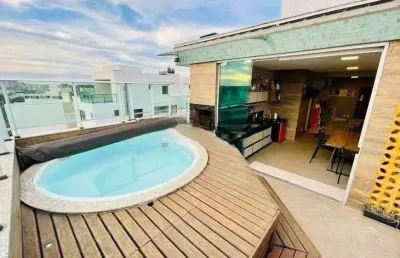 Cobertura itapoã 4 quartos 4 vagas bairro nobre pampulha top 3 suites