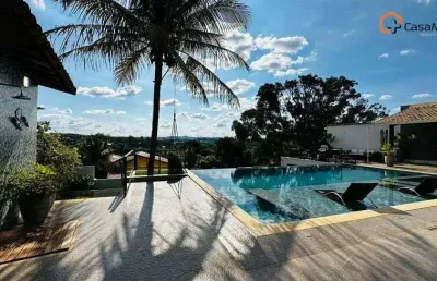 Casa bandeirantes opções mobiliada + piscina 6 quartos, 5 suites mansão p/ venda troca pampulha bh