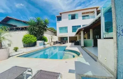 Casa santa mônica venda em lote 360 4 quartos piscina troco - permuta belo horizonte financia