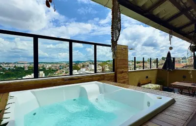 Cobertura xangri-la c jacuzzi imovel dos sonhos montada planejada