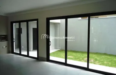 Casa em condomínio em paulínia, sobrado, 3 suites, armários,lavabo, 4 vagas, fino acabamento.
