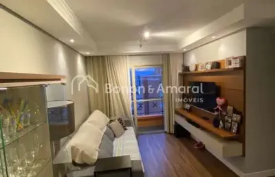 Apartamento para venda no condomínio villaggio di roma na chácara da barra em campinas - sp