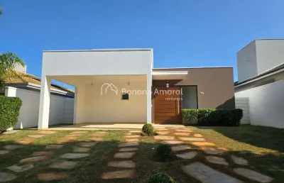 Casa térrea com 3 quartos no condomínio terras do cancioneiro, paulínia