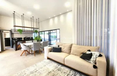 Casa térrea para venda com 03 quartos no condomínio residencial terras do cancioneiro, parque brasil 500, paulínia.