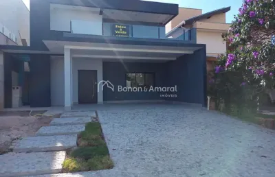 Casa em condomínio fechado com 3 quartos à venda na Avenida José Hoffmann, 1088, Residencial Real Parque Sumaré, Sumaré