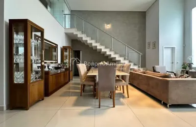 Casa de condomínio 03 suítes à venda nocondomínio villa lobos em paulínia.