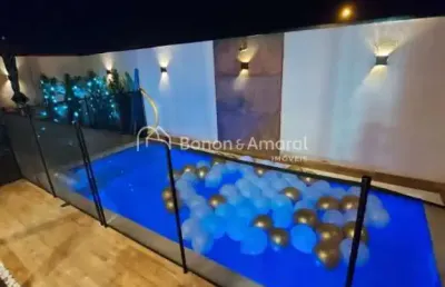 Casa à venda 02 quartos no condomínio terras da estância - paulínia