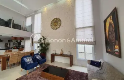 Casa em condomínio no condomínio terras do cancioneiro, de 3 quartos à venda, parque brasil 500 - paulínia/sp
