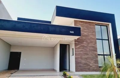 Casa para venda com 3 quartos, no condomínio santorini, parque brasil 500, paulínia.
