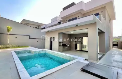 Casa de condomínio com 231 m² e 3 quartos, no residencial mont&#39;alcino em valinhos/sp