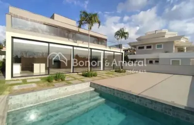 Casa de condomínio com 381 m² e 3 quartos, no alphaville dom pedro 3 - campinas/sp