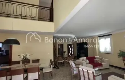 Casa de condomínio à venda com 380 m² e 3 quartos, no tijuco das telhas em campinas/sp