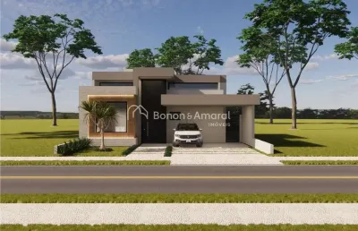 Casa a venda no condomínio santorini, parque brasil 500, paulínia.