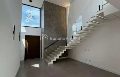 Casa de condomínio à venda com 240 m² e 3 quartos, no loteamento residencial arborais em campinas/sp