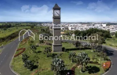 Lote de esquina com 416 m² à venda no condomínio davos, swiss park, campinas