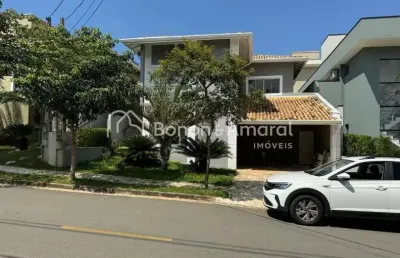 Casa com 3 suítes e lazer privativo no condomínio portal do jequitibá, valinhos