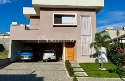Excelente sobrado com 3 suítes, escritório e área de lazer completa no portal do jequitibá - valinhos