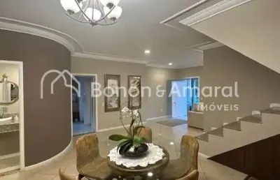 Casa moderna com 4 dormitórios, suíte e lazer completo em condomínio fechado em valinhos