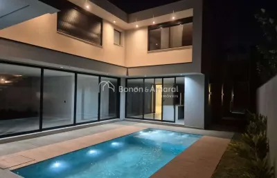 Casa de condomínio cá venda com 559 m² e 4 quartos no residencial jatibela, campinas/sp