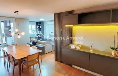 Apartamento à venda - 86m², 2 vagas, andar alto, próximo à lagoa do taquaral