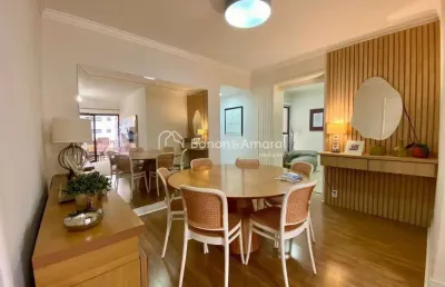 Apartamento reformado com 3 dormitórios, sacada e lazer completo no coração do cambuí