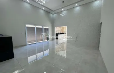Casa térrea para locação com 3 quartos, 255 metros no condomínio residencial club portinari - paulínia.