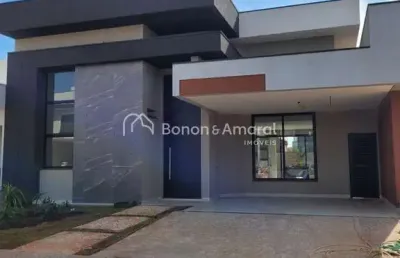 Casa térrea com 03 suítes à venda - condomínio residencial royal garden - parque brasil 500 - paulínia / sp