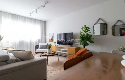 Apartamento mobiliado e decorado no cambuí - design, conforto e sofisticação