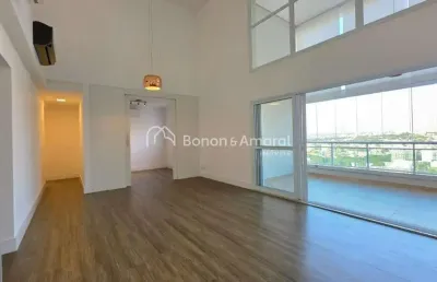 Apartamento para locação com 189 m², 3 suítes, pé direito duplo e hall privativo no arthouse double sky em campinas/sp