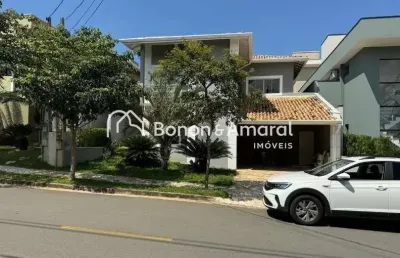 Casa com 3 suítes e lazer privativo no condomínio portal do jequitibá, valinhos