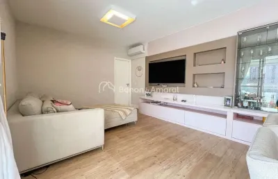 Apartamento à venda com 136 m², 3 suítes - campinas.