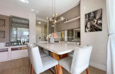 Apartamento à venda com 136 m², 3 suítes, em campinas.
