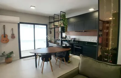 Apartamento mobiliado para locação, com 3 quartos, 1 suíte, varanda gourmet e 2 vagas de garagem no swiss park