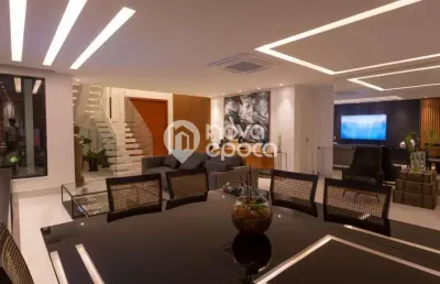 Recreio dos bandeirantes | casa 5 quartos, sendo 4 suites