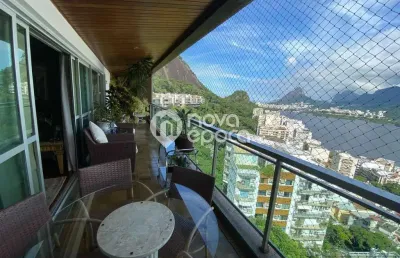 Apartamento com 4 quartos à venda na Rua Sacopa, Lagoa, Rio de Janeiro