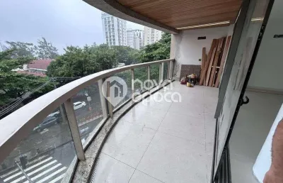 Apartamento com 4 quartos à venda na Avenida Lineu de Paula Machado, Lagoa, Rio de Janeiro