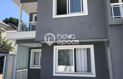 Freguesia (jacarepaguá) | casa de vila 4 quartos, sendo 1 suite