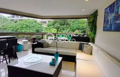 Barra da tijuca | apartamento 4 quartos, sendo 4 suites