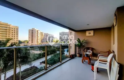 Barra da tijuca | apartamento 3 quartos, sendo 1 suite