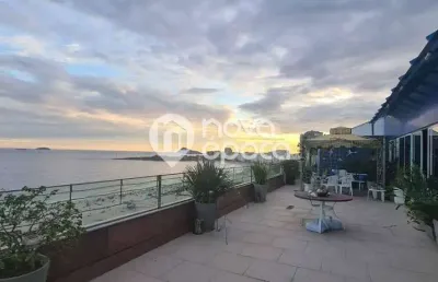 Cobertura com 4 quartos à venda na Avenida Atlântica, Copacabana, Rio de Janeiro