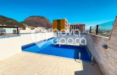 Jardim botânico | cobertura 4 quartos, sendo 2 suites