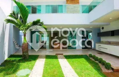 Recreio dos bandeirantes | casa 5 quartos, sendo 4 suites