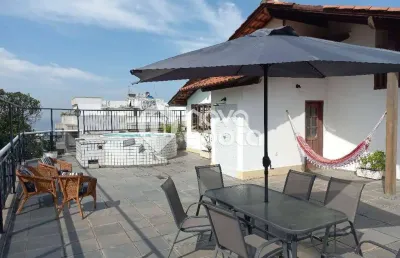 Jardim guanabara | cobertura 3 quartos, sendo 2 suites