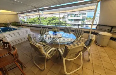 Barra da tijuca | cobertura 4 quartos, sendo 2 suites