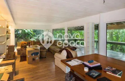 Casa com 4 quartos à venda na Estrada da Canoa, São Conrado, Rio de Janeiro
