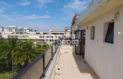 Barra da tijuca | cobertura 3 quartos, sendo 1 suite