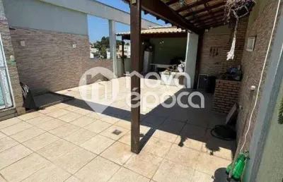 Freguesia (jacarepaguá) | cobertura 2 quartos, sendo 1 suite