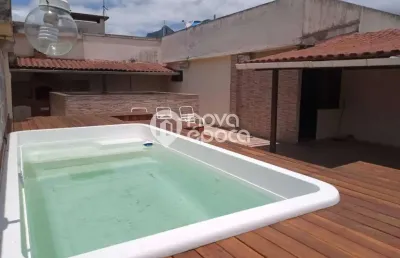 Freguesia (jacarepaguá) | cobertura 3 quartos, sendo 1 suite