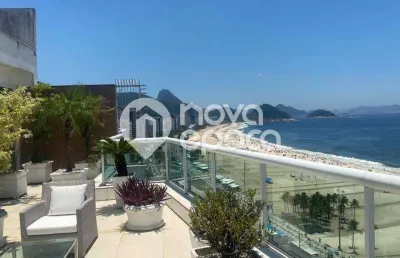 Cobertura com 4 quartos à venda na Avenida Atlântica, Copacabana, Rio de Janeiro