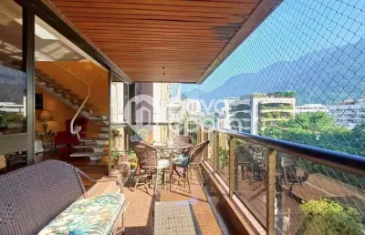 Cobertura com 4 quartos à venda na Avenida Alexandre Ferreira, Lagoa, Rio de Janeiro
